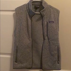 Patagonia Gray Fleece Vest